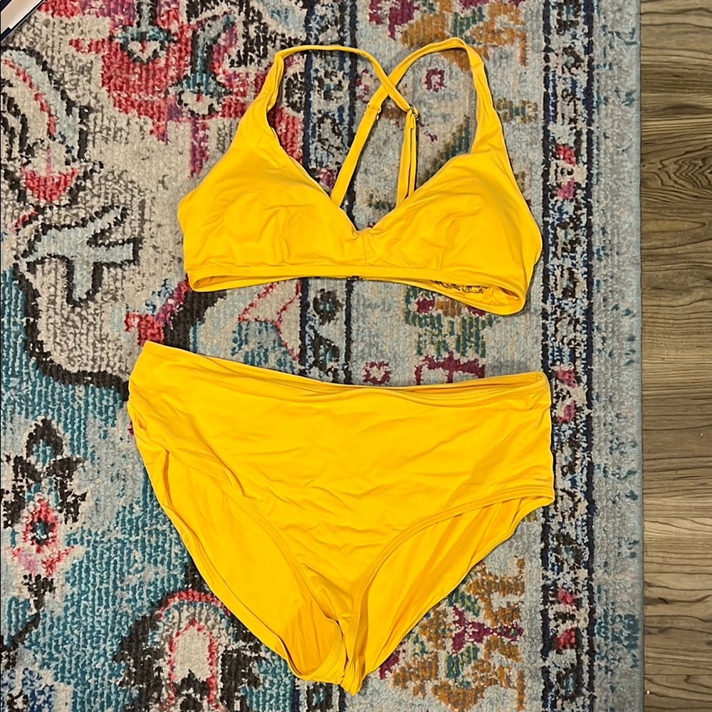 Andie Vibrant Yellow Swimwear